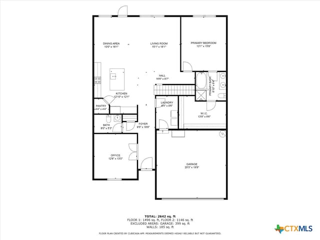 3312 Shawlands Rd, Killeen, TX 76542 - view of property floor plan