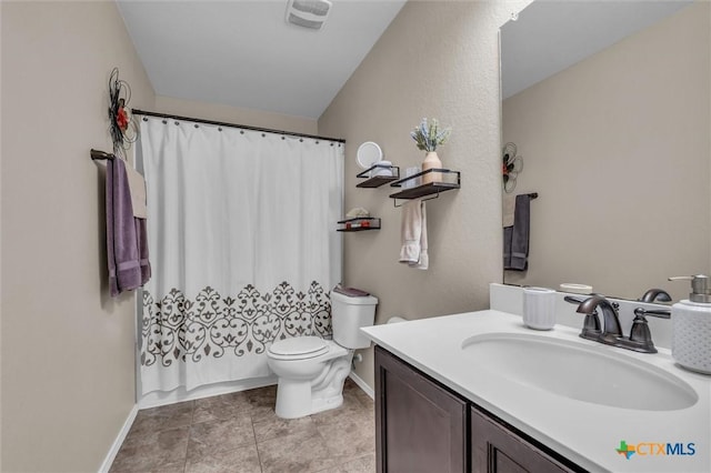 3312 Shawlands Rd, Killeen, TX 76542 - bathroom featuring vanity and a shower with curtain