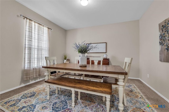 3312 Shawlands Rd, Killeen, TX 76542 - dining room featuring carpet and baseboards