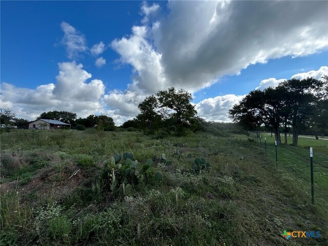 view of landscape with a rural view