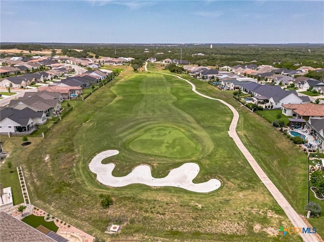 117 Playing Cypress Dr, San Marcos, TX 78666 - aerial view of property's location featuring nearby suburban area and a golf course