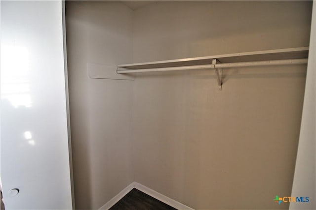 view of closet