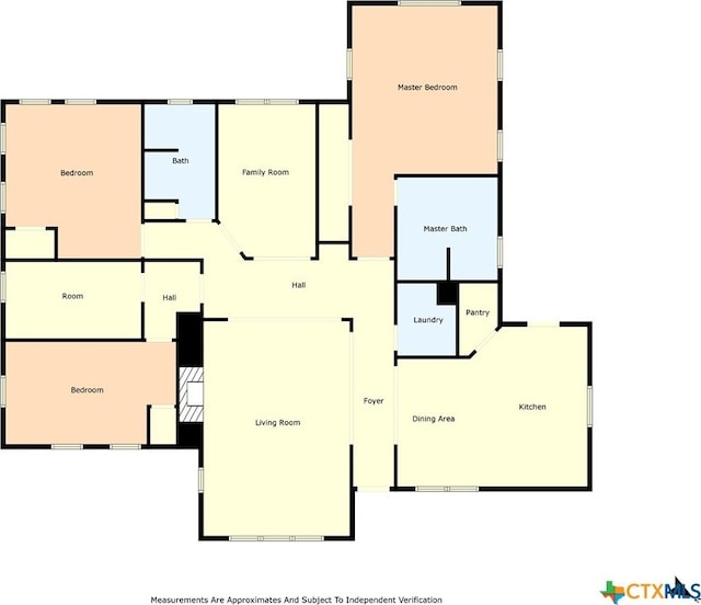 7031 Steinbeck Bend Dr, Waco, TX 76708 - view of floor plan / room layout