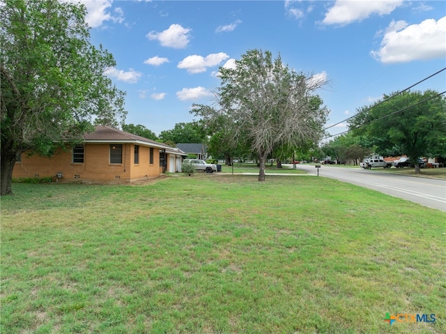 view of yard