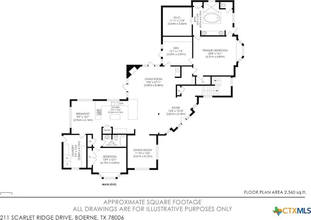 211 Scarlett Ridge Dr, Boerne, TX 78006 - view of property floor plan