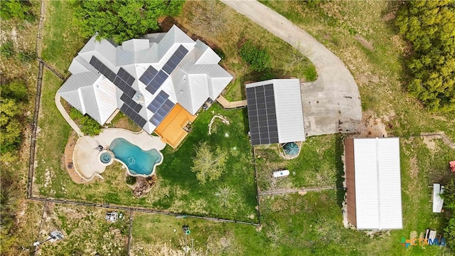 211 Scarlett Ridge Dr, Boerne, TX 78006 - aerial view of property and surrounding area featuring a pool area