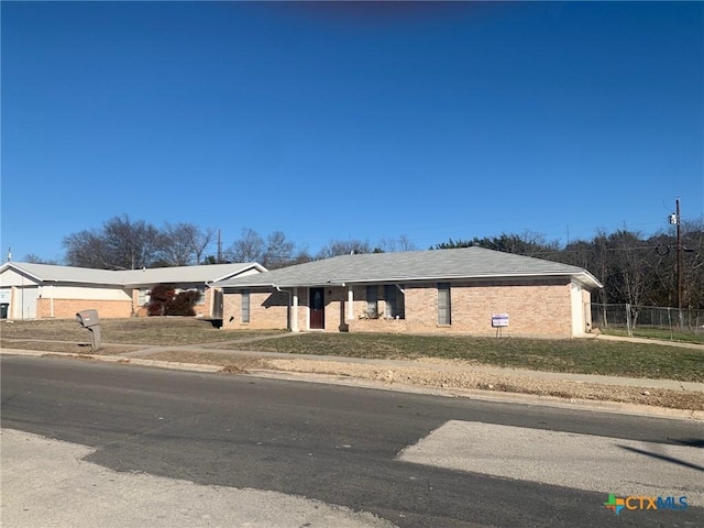 view of ranch-style home