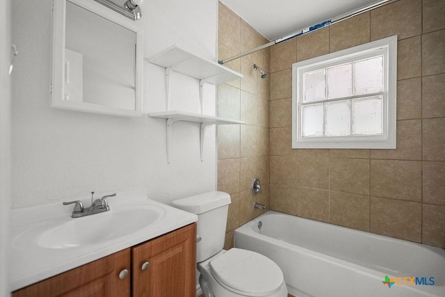 1408 Mulford St, Killeen, TX 76541 - full bathroom featuring bathtub / shower combination and vanity