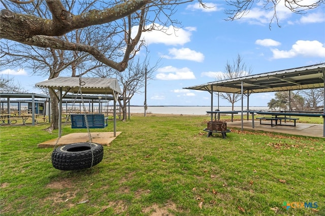 201 Sycamore, Tow, TX 78672 - view of grassy yard featuring a gazebo