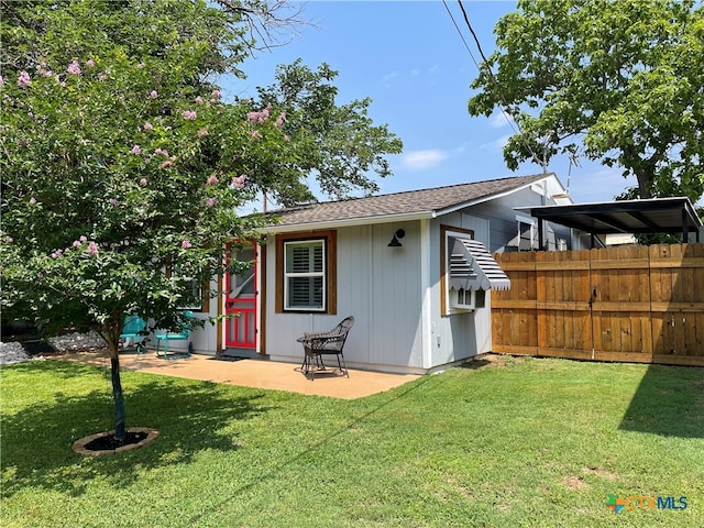 201 Sycamore, Tow, TX 78672 - view of rear view of property