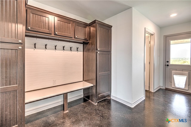 view of mudroom