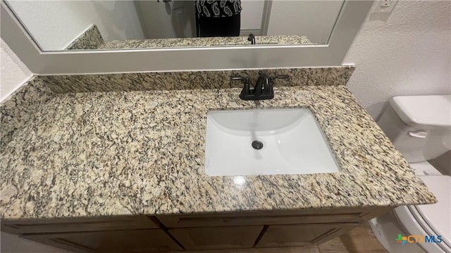 2408 Duntov Dr, Temple, TX 76504 - bathroom with toilet and vanity