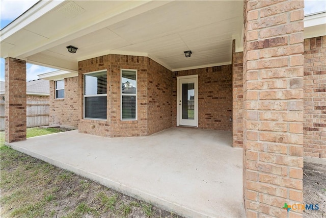 3511 Llano Estacado Ct, Killeen, TX 76549 - view of patio / terrace with fence