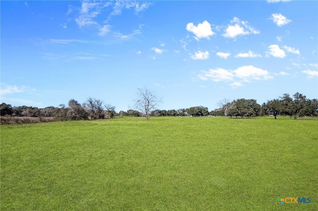 view of nature with a rural view