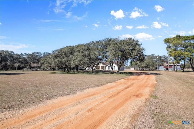 view of road