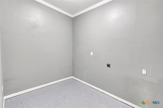 214 Hubbard St, Yoakum, TX 77995 - unfurnished room with baseboards and ornamental molding