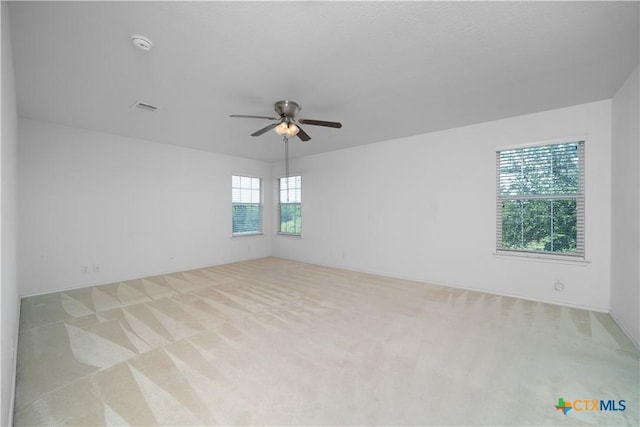 180 Beech Dr, Kyle, TX 78640 - carpeted spare room with ceiling fan and a smoke detector