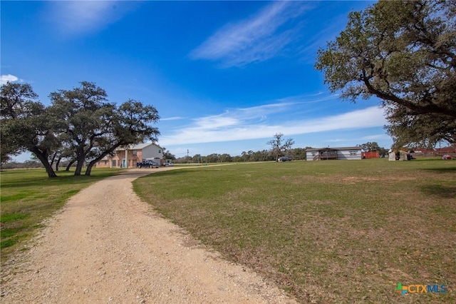 exterior space with driveway