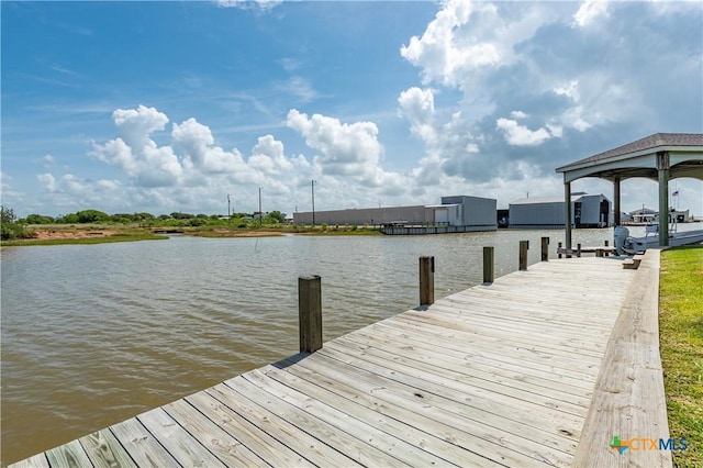 77 Sailfish Lndg, Port Lavaca, TX 77979 - dock featuring a water view