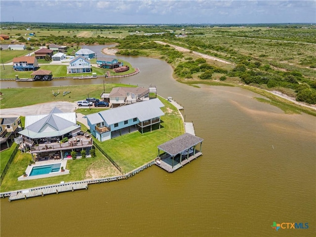 77 Sailfish Lndg, Port Lavaca, TX 77979 - bird's eye view of a nearby body of water
