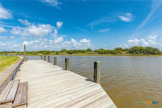 77 Sailfish Lndg, Port Lavaca, TX 77979 - dock featuring a water view