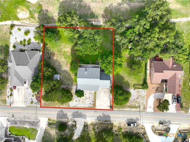 149 Gallagher Dr, Canyon Lake, TX 78133 - aerial overview of property's location with property parcel outlined