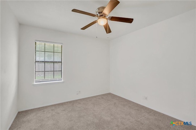2002 Buckskin Trl, Temple, TX 76502 - carpeted spare room featuring a ceiling fan and baseboards