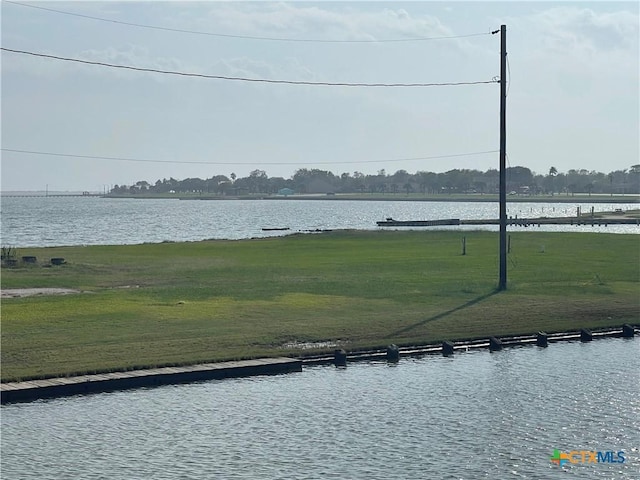 view of water feature