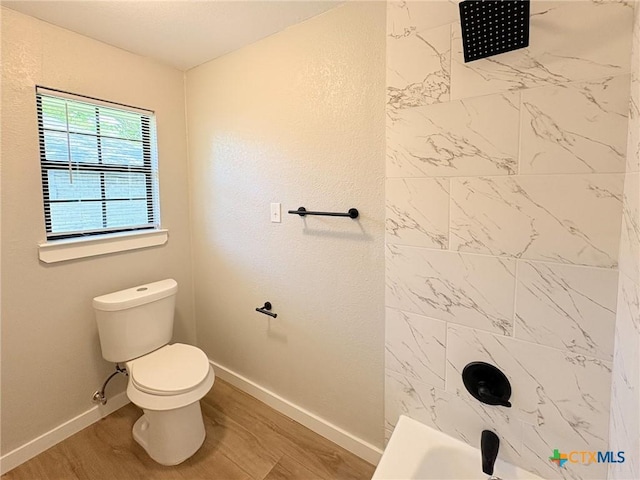 4310 Antelope Trl, Temple, TX 76504 - full bath with wood finished floors and  shower combination
