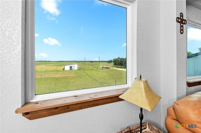 463 County Road 436, Thorndale, TX 76577 - detailed view of a textured wall and a view of rural / pastoral area