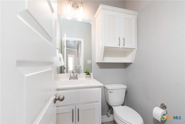 2109 Mercer St, Nolanville, TX 76559 - bathroom featuring toilet and vanity