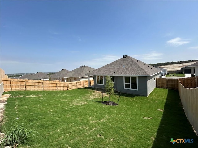 250 Wind Ridge Dr, Copperas Cove, TX 76522 - view of yard with a fenced backyard
