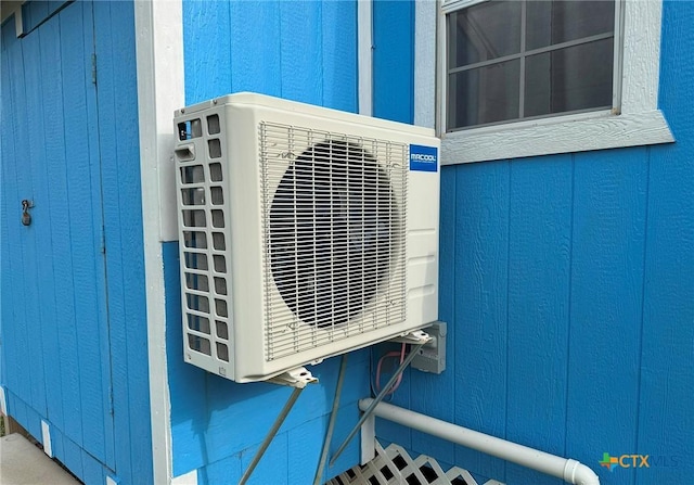 1008 W Dallas Ave, Seadrift, TX 77983 - exterior details with ac unit