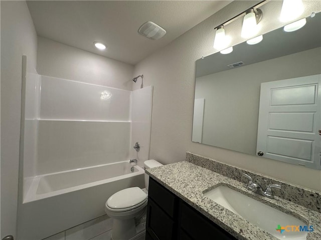 907 James Parker Cir, Killeen, TX 76542 - bathroom featuring vanity and shower / bathtub combination