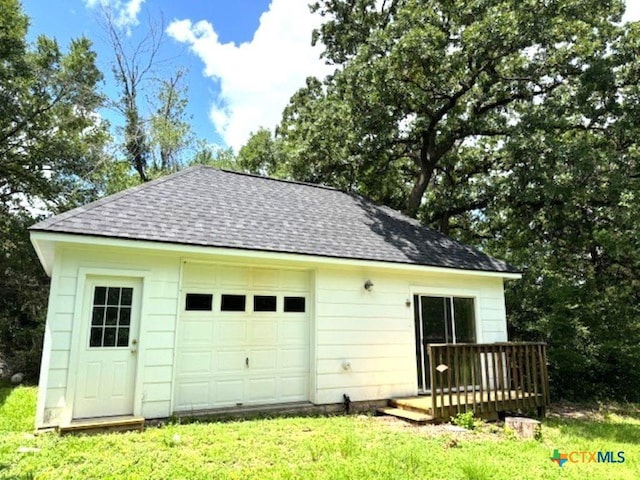2772 Cloisters Dr, College Station, TX 77845 - view of detached garage