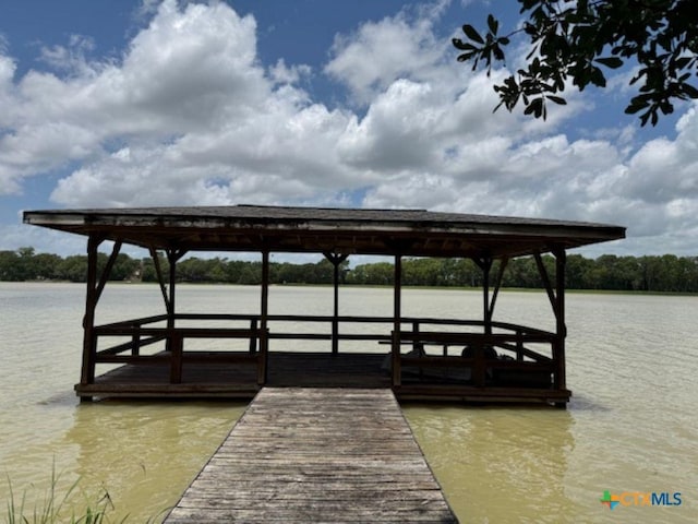 2772 Cloisters Dr, College Station, TX 77845 - dock with a water view