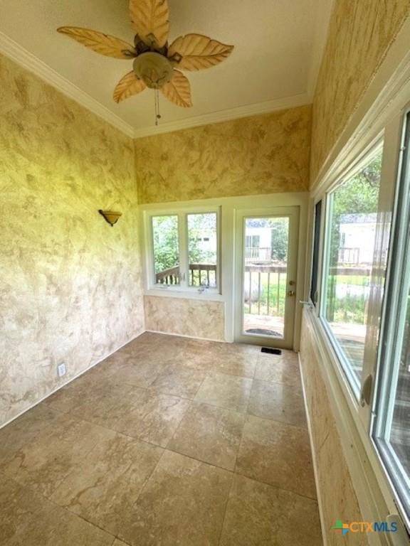 2772 Cloisters Dr, College Station, TX 77845 - unfurnished sunroom with healthy amount of natural light