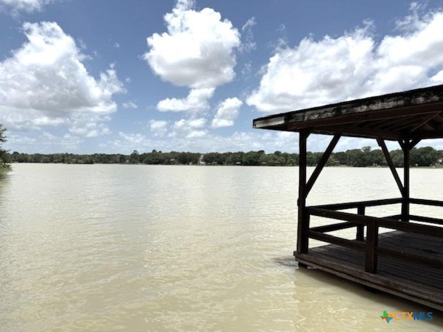 2772 Cloisters Dr, College Station, TX 77845 - dock featuring a water view