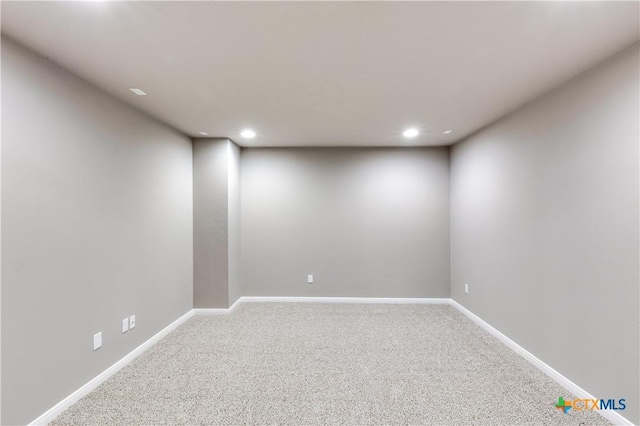 1202 Jester Ct, Copperas Cove, TX 76522 - carpeted empty room featuring recessed lighting and baseboards
