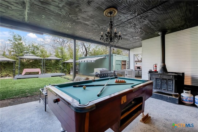 721 W Kings Hwy, San Antonio, TX 78212 - view of patio with a grill