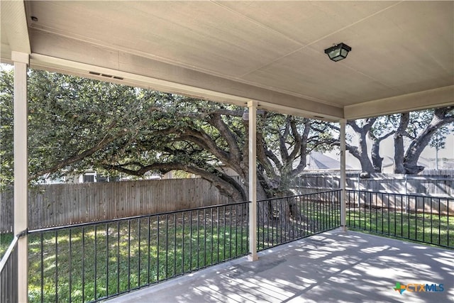 view of patio