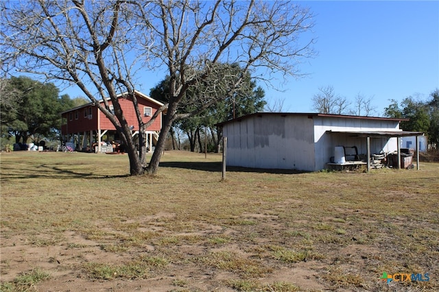 view of yard