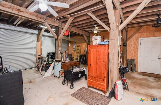16 Peggy St, Palacios, TX 77465 - interior space featuring ceiling fan
