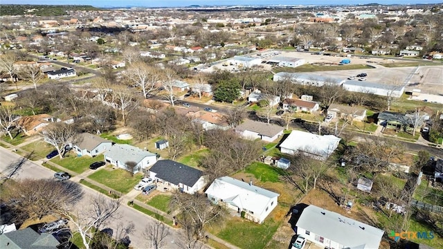 birds eye view of property featuring a residential view