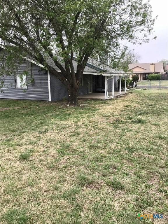 2004 Sherman Dr, Killeen, TX 76543 - view of yard featuring a patio area