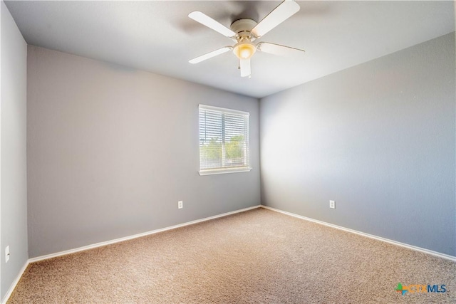 4912 Donegal Bay Ct, Killeen, TX 76549 - unfurnished room featuring carpet flooring and ceiling fan