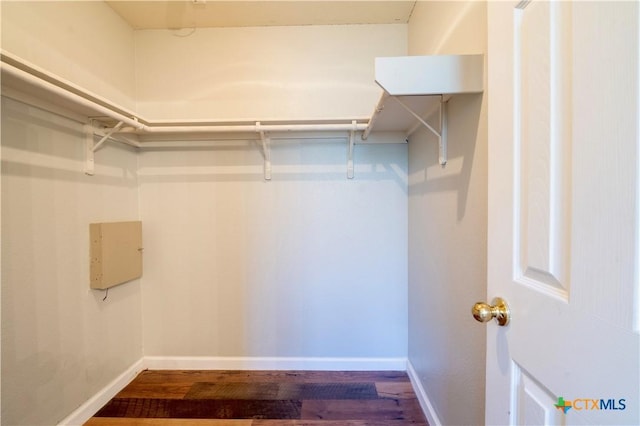 4912 Donegal Bay Ct, Killeen, TX 76549 - spacious closet with wood finished floors