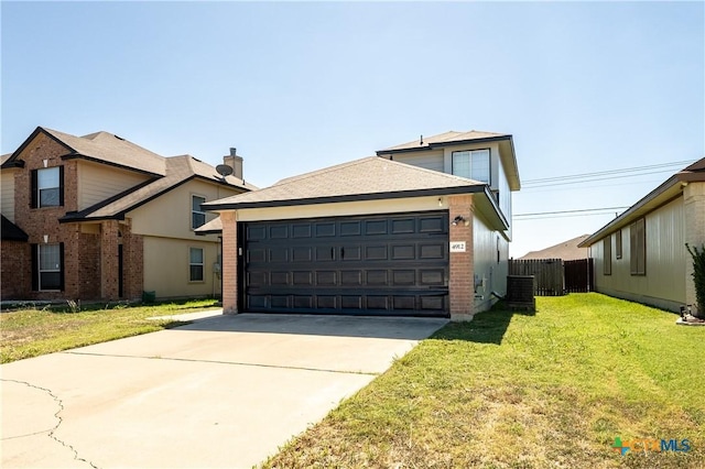 4912 Donegal Bay Ct, Killeen, TX 76549 - view of front of property featuring a garage