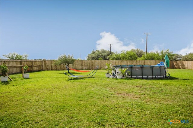 201 Boulder Ridge Dr, Cuero, TX 77954 - view of yard