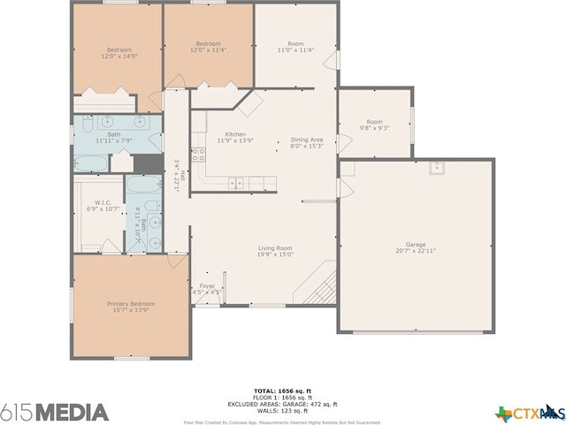 1062 Rolling Path, New Braunfels, TX 78130 - view of home floor plan